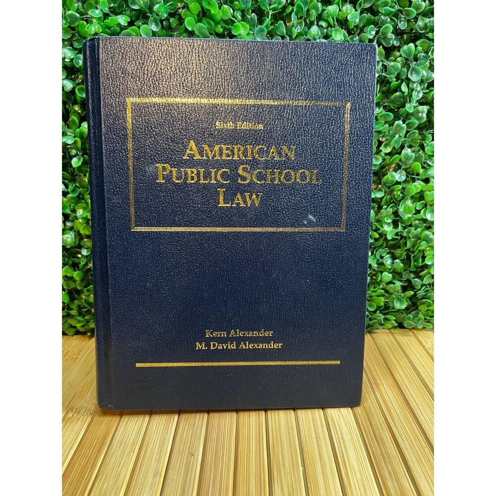 American Public School Law 6th Edition Hardback Book
